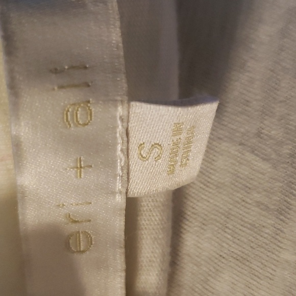 Anthropologie eri+ali slub knit and lace top - Picture 6 of 8